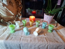 Lot  9 anciens coquetiers