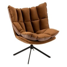 Fauteuil Design Avec Coussin "Relax" 92cm Marron