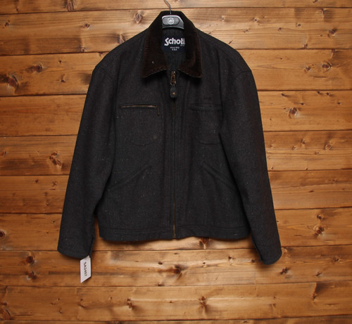 Veste schott taille usagée - l,