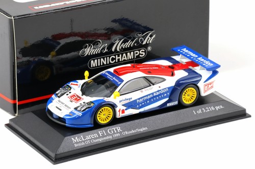 Minichamps mclaren f1 gtr - 1:43,