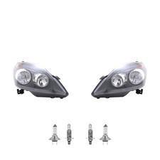 Phares Kit Convient pour Opel Zafira B 07 / 05-01/08 Avec H7 H1 Gauche et Droite