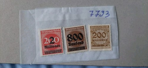 Timbres empire allemand 1923 - empire,