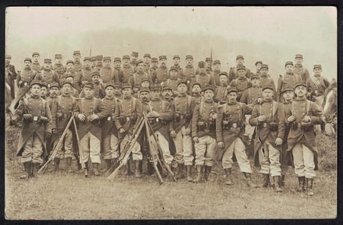 Cpa carte photo - carte, guerre