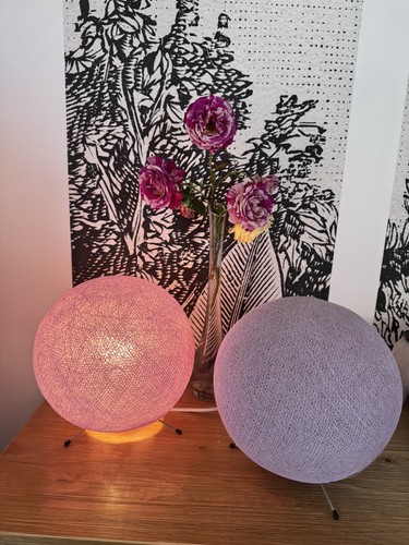 Paire lampe globe - lampe, la