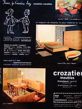 CROZATIER ADVERTISING FURNITURE LIVING NORTECK ROOM T.V SEATS BUROV SALON MALITA