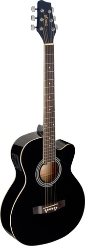Guitare western noir avec - western,,