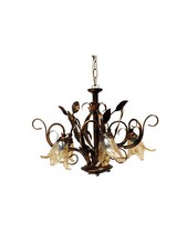 Lustre 5 Lumières Fer Forgé