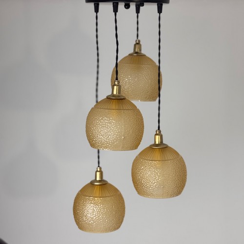 Ancien lustre cascade - ancien, feux