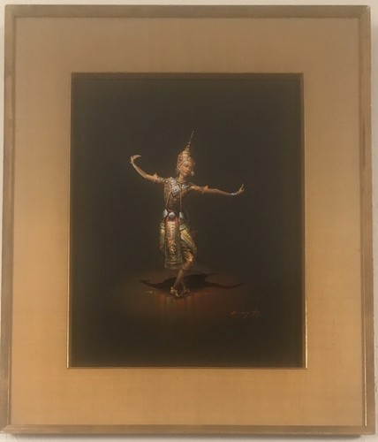 Painting oriental dancer - painting,