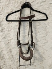 Leather Hackamore Bitless