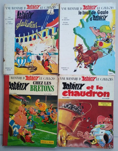 Lot bd astérix - 4,
