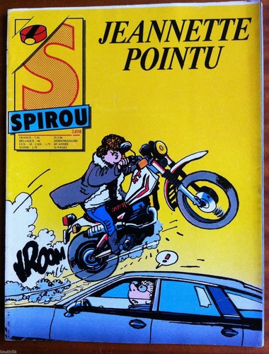 Spirou 2498 jeannette - b)spirou,