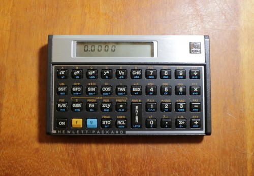 Hewlett packard 11c - hewlett-packard, vintage