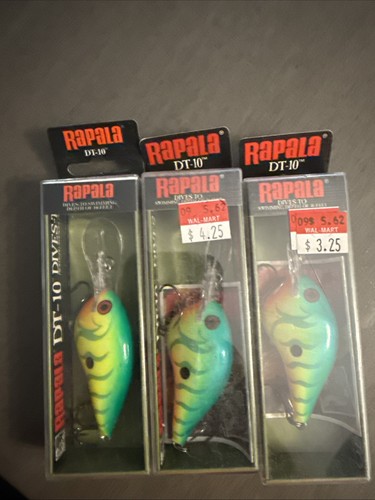 Rapala lot green tiger - -10,
