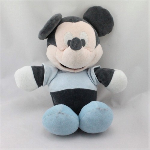 Doudou mickey bleu - mickey, disney