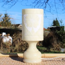 Vintage Alabaster Table Lamp 26cm