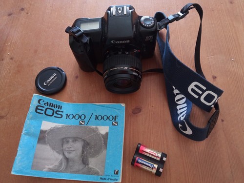 Canon eos 1000f avec - canon,