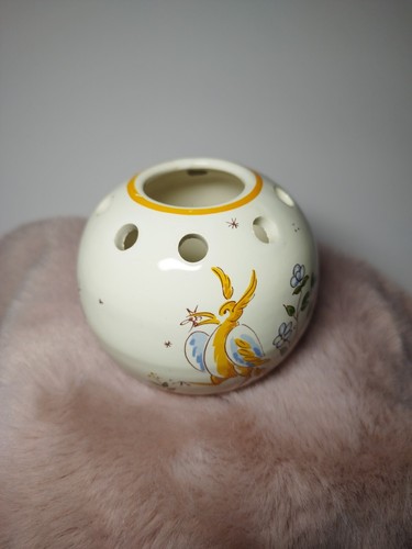 Vase boule pique fleurs - fleurs, en
