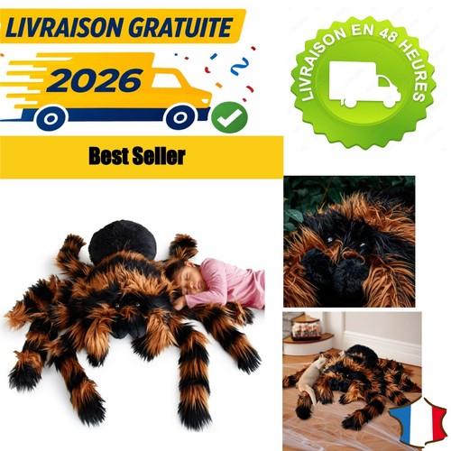 Peluche araignée géante - peluche, xxl