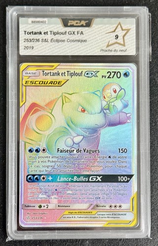 Carte pokémon tortank - tortank, et