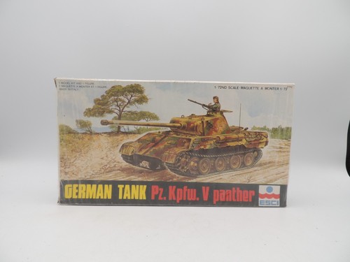 Maquette esci german tank - maquette,