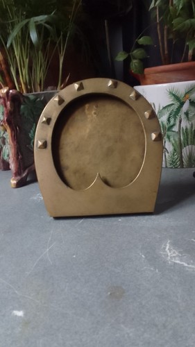 Cadre bronze laiton - bronze, cheval