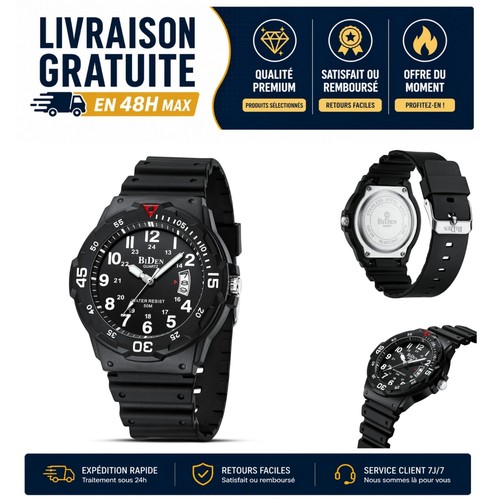 Montre homme hanposh quartz - homme,