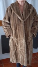 Manteau fourrure vison véritable
