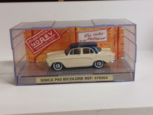 Simca p60 bicolore - bicolore, norev