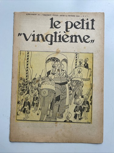 Petit vingtième tintin - petit,