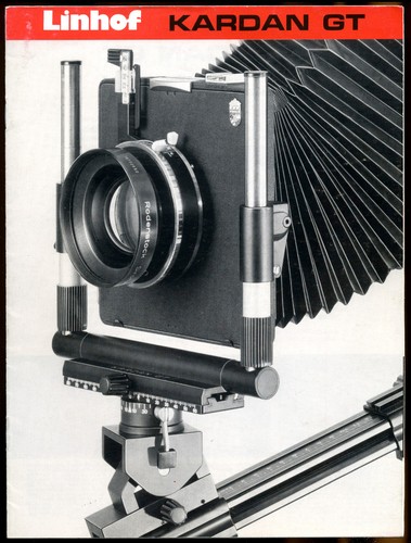 Linhof kardan 4x5 camera - kardan,