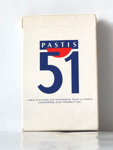 Jeu cartes pastis 51 - 32,