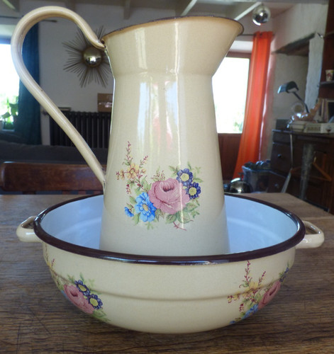 Ancien ensemble toilette - ancien, de