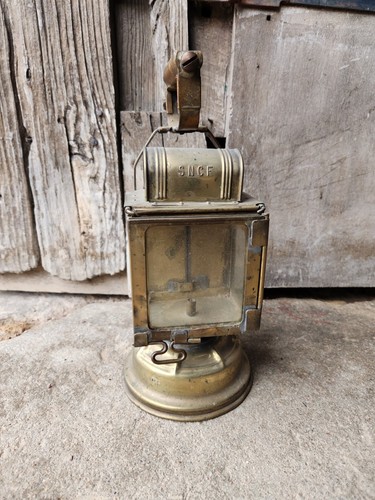 Ancienne lanterne sncf - ancienne,