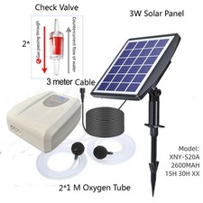 Pompe d'étang de pêche aérateur extérieur environnements aquatiques amélior