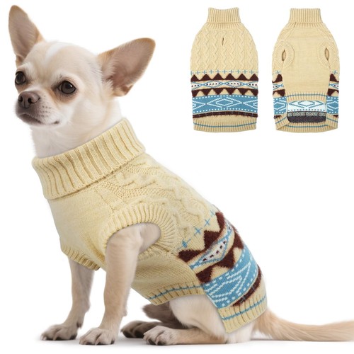 Pull chihuahua fair isle - chihuahua,
