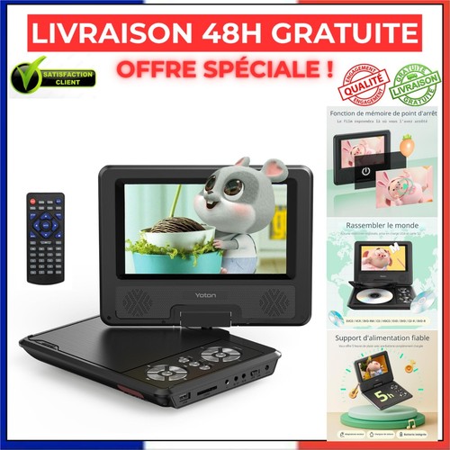 Lecteur dvd portable yoton - lecteur,
