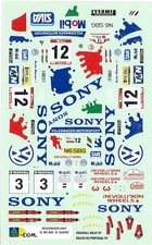 1/43  Rally VW Golf Kit Car