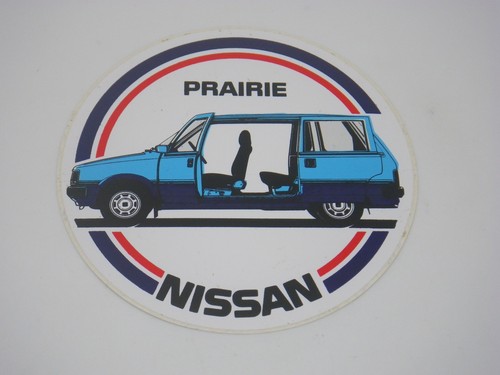 Nissan prairie sticker - nissan,