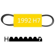 Courroie 1992H7 Poly v 1992mm Lave Linge Seche 4819358280021992 H7