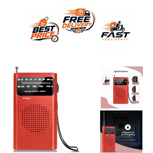 Radio portable premes - radio, am/fm