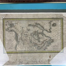 VIVIEN Louis. Carte de la