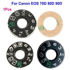 For Canon EOS 70D 80D 90D Camera Dial Wheel Mode Plate Cover Cap Repair Part