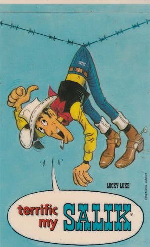 Autocollant lucky luke - lucky,
