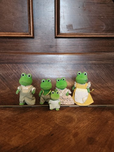 Famille grenouille sylvanian - famille,