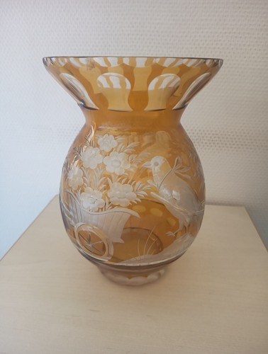 Cristal bohème grand vase - bohème,