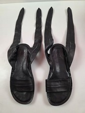 Trippen black flat  Sandal sz EUR  37 NICE 