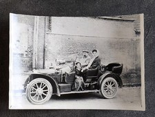 PHOTO ARGENTIQUE ANNEES 30? VOITURE ANCETRE FAMILLE DIM 18 x 12cm