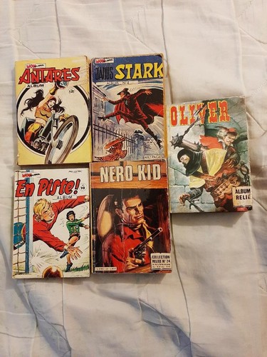 Lot albums reliures bd - lot,