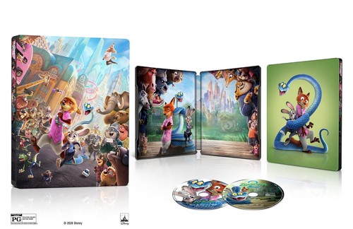 Steelbook zootopia uhd - 2, (4k